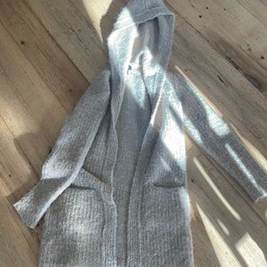 Barneys beige long cardigan